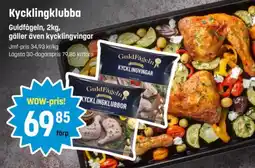 Eurocash Guldfågeln kycklingklubba tilbud
