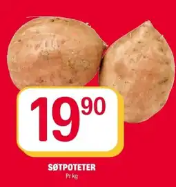 Coop Extra Søtpoteter tilbud