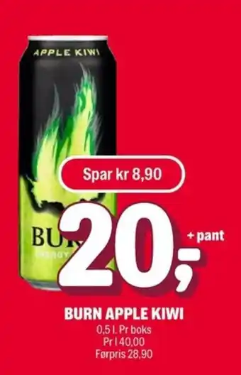 Coop Extra Burn apple kiwi tilbud