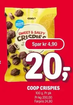 Coop Extra Coop crispies tilbud