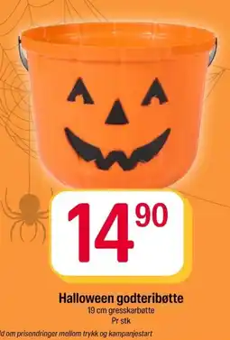 Coop Extra Halloween godteribøtte tilbud