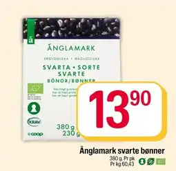 Coop Extra Änglamark svarte bønner tilbud