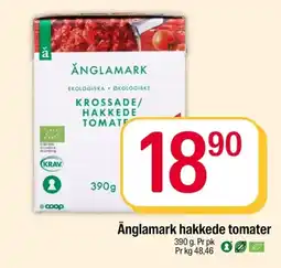 Coop Extra Änglamark hakkede tomater tilbud