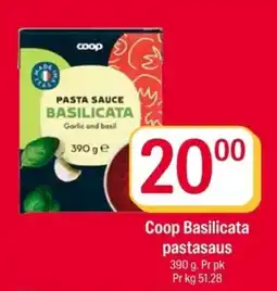 Coop Extra Coop Basilicata pastasaus tilbud