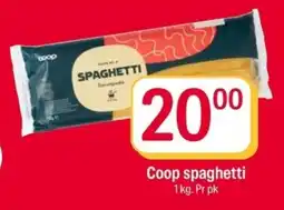 Coop Extra Coop spaghetti tilbud