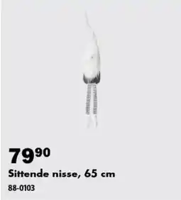 Biltema Sittende nisse tilbud