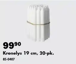 Biltema Kronelys tilbud