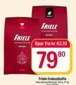 Coop Extra Friele frokostkaffe tilbud