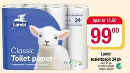 Coop Extra Lambi toilet paper tilbud