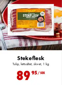 Nordby Supermarket Tulip stekeflesk tilbud