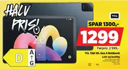 POWER Tcl tab 10l gen 4 nettbrett tilbud