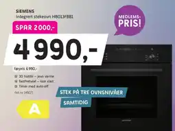 ELON Siemens integrert stekeovn hb013fbb1 tilbud