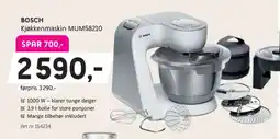 ELON Bosch Kjøkkenmaskin MUM58210 tilbud