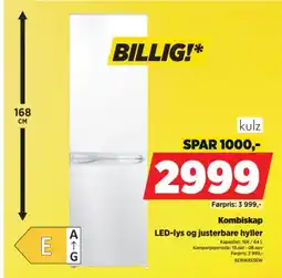 POWER kulz Kombiskap tilbud