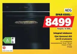 POWER AEG integrert stekeovn tilbud