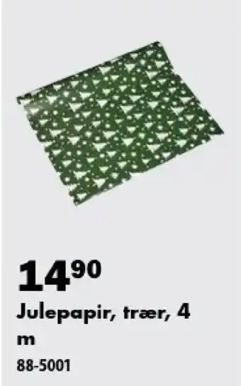 Julepapir, trær
