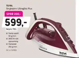ELON Tefal Strykejern Ultragliss Plus tilbud