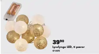 Lysslynge LED, ti pærer