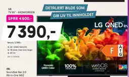 ELON LG TV 65" - 65QNED8EB3B tilbud