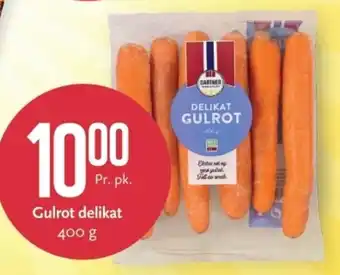 Gartner gulrot delikat