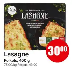 Spar LASAGNE tilbud