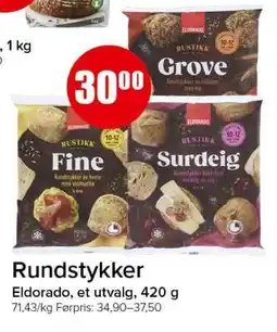 Spar RUNDSTYKKER tilbud