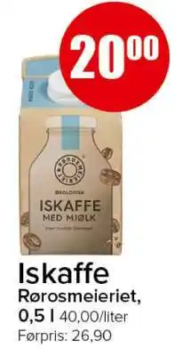 Spar Iskaffe Rørosmeieriet tilbud