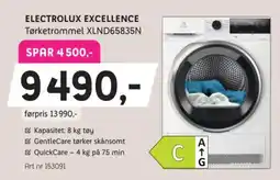 ELON Electrolux Excellence Tørketrommel XLND65835N tilbud