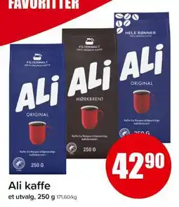 Spar Ali kaffe tilbud