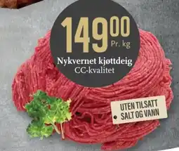 CC Mat Nykvernet kjøttdeig tilbud