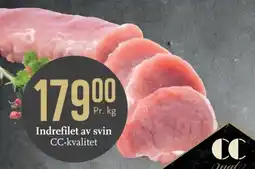 CC Mat Indrefilet av svin tilbud