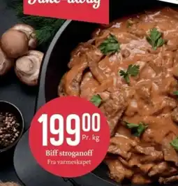 CC Mat Biff stroganoff tilbud