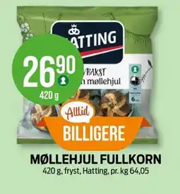 Kiwi MØLLEHJUL FULLKORN tilbud
