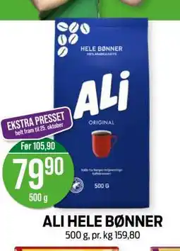 Kiwi ALI HELE BØNNER tilbud