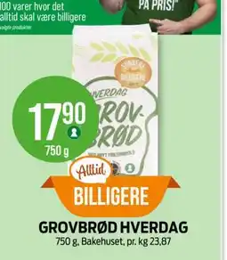 Kiwi GROVBRØD HVERDAG tilbud