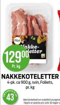 Kiwi NAKKEKOTELETTER tilbud