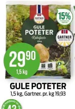 Kiwi GULE POTETER tilbud