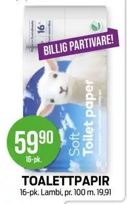 Kiwi TOALETTPAPIR tilbud