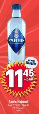 Coop Extra Farris Naturell tilbud