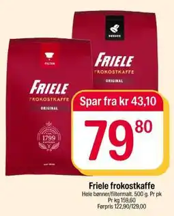 Coop Extra FRIELE FROKOSTKAFFE tilbud