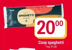 Coop Extra COOP SPAGHETTI tilbud