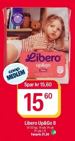 Coop Extra Libero Up&Go 8 tilbud