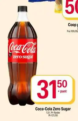 Coop Extra COCA-COLA ZERO SUGAR tilbud