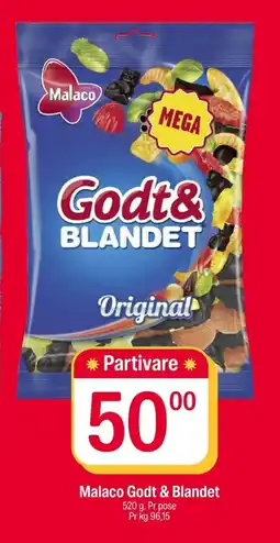 Coop Extra Malaco Godt & Blandet tilbud