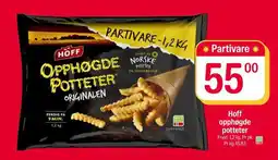 Coop Extra Hoff Opphøgde Poteter tilbud