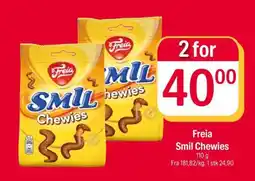 Coop Extra FREIA SMIL CHEWIES tilbud