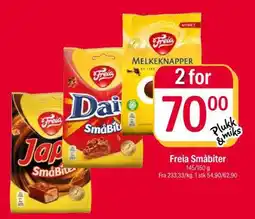 Coop Extra FREIA SMÅBITER tilbud
