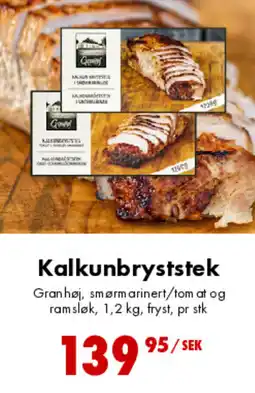 Nordby Supermarket Kalkunbryststek tilbud
