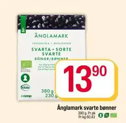 Coop Extra Änglamark svarte bønner tilbud