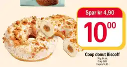 Coop Extra Coop donut Biscoff tilbud